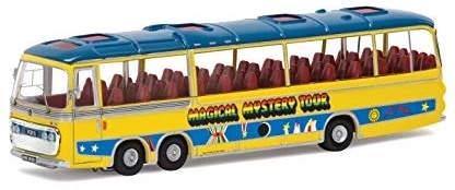 Beatles: Magical Mystery Tour Bus - Die Cast 1:76 Scale