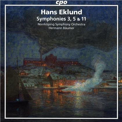 Hans Eklund (1927-1999), Hermann Bäumer & Norrköping Symphony Orchestra - Symphonies 3, 5 & 11