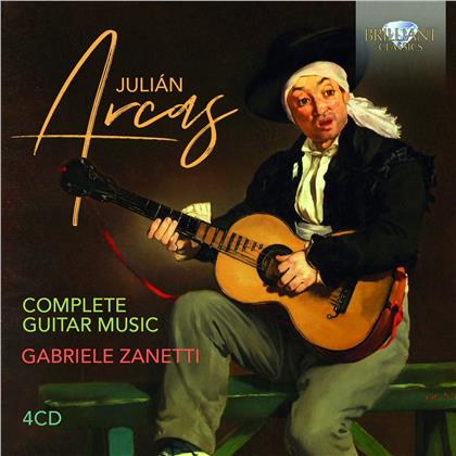 Julian Arcas & Gabriele Zanetti - Complete Guitar Music (4 CD)