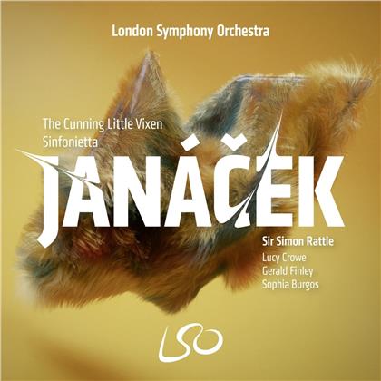 Leos Janácek (1854-1928), Sir Simon Rattle, Lucy Crowe, Gerald Finley, … - The Cunning Little Vixen - Sinfonietta (2 Hybrid SACDs)