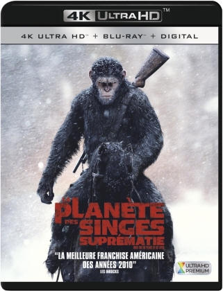 La Planète des Singes : Suprématie (2017) (4K Ultra HD + Blu-ray)