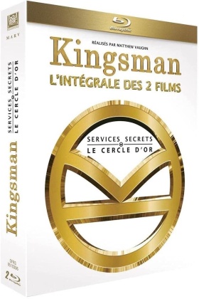 Kingsman 1 & 2 - Services secrets / Le cercle d'or (2 Blu-rays)