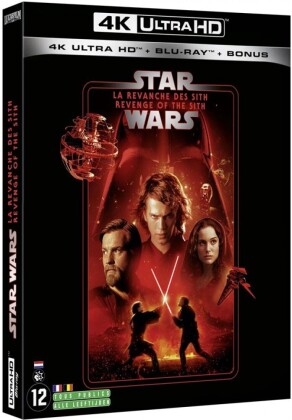 Star Wars - Episode 3 - La revanche des Sith / Revenge of the Sith (2005) (4K Ultra HD + 2 Blu-rays)