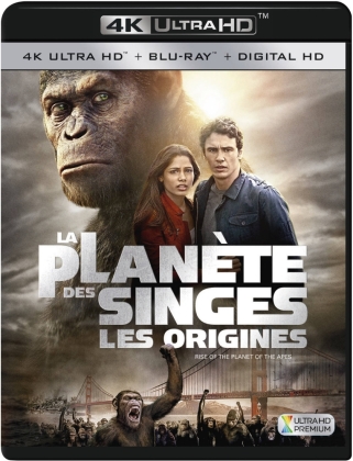 La planète des singes: Les origines (2011) (4K Ultra HD + Blu-ray)