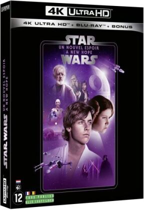 Star Wars - Episode 4 - Un nouvel espoir / A New Hope (1977) (Line Look, 4K Ultra HD + 2 Blu-rays)