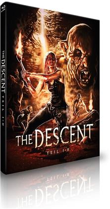 The Descent - Teil 1 + 2 (Cover A, Double Feature, Edizione Limitata, Mediabook, 2 Blu-ray)