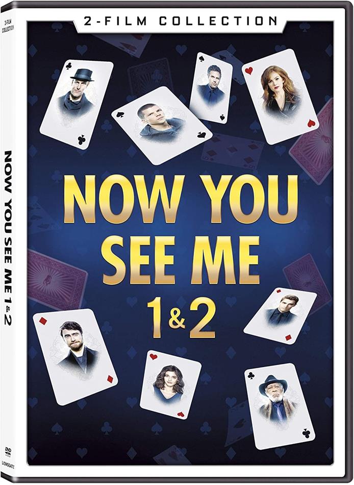 Now You See Me 1&2 (2 DVDs)