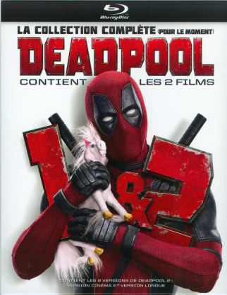 Deadpool / Deadpool 2 - La collection complète (pour le moment) (Extended Edition, Cinema Version, 3 Blu-rays)