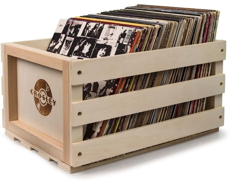 Crosley - Record Storage Crate (Natural)