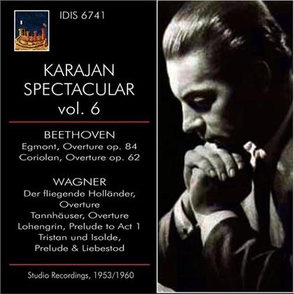 Berliner Philharmoniker, Ludwig van Beethoven (1770-1827), Richard Wagner (1813-1883) & Herbert von Karajan - Karajan Spectaclar 6