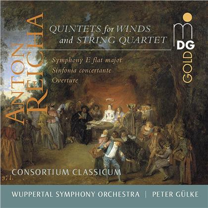 Consortium Classicum, Anton Reicha (1770-1836), Peter Gülke & Wuppertal Symphony Orchestra - Quintet Winds & String Quartet