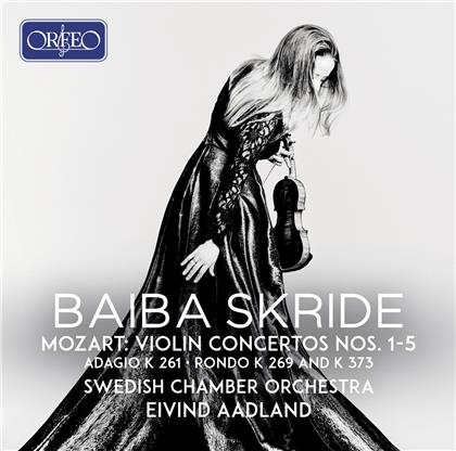 Wolfgang Amadeus Mozart (1756-1791), Eivind Aadland, Baiba Skride & Swedish Chamber Orchestra - Violin Concertos 1-5