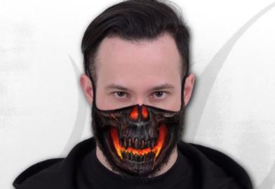 Skull Lava - Face Mask