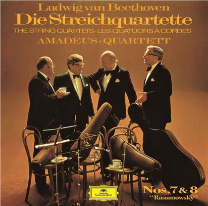 Amadeus Quartet & Ludwig van Beethoven (1770-1827) - String Quartets 7-8 (UHQCD, Limited, Japan Edition, Remastered)