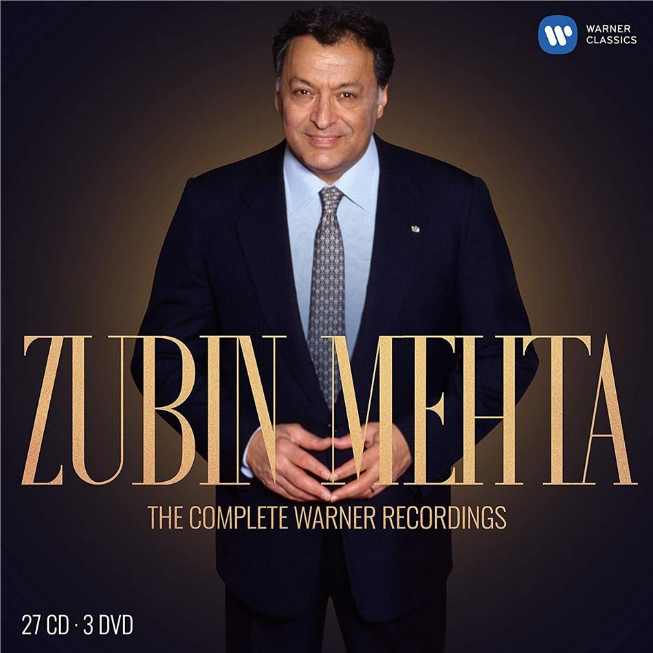 Zubin Mehta - The Complete Warner Recordings 27 CD + 3 DVD