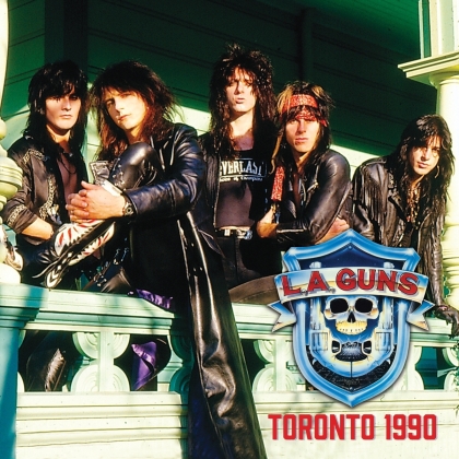 L.A. Guns - Toronto 1990 (First Time On Vinyl, Gatefold, Blue/Red Vinyl, LP)