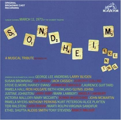 Stephen Sondheim - Sondheim Tribute - OCR