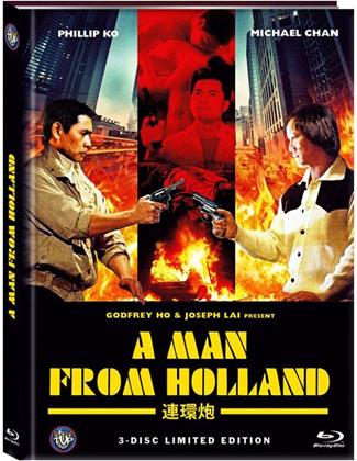 A Man from Holland (1985) (Cover B, Limited Edition, Mediabook, Blu-ray + 2 DVDs)