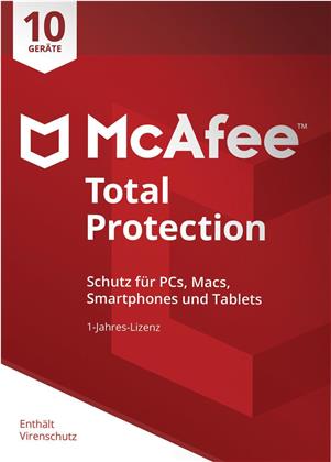 McAfee Total Protection 10 Device 2019 (Code in a Box) (PC+MAC)