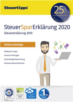 SteuerSparErklärung Selbstständige 2020 (für Steuerjahr 2019)