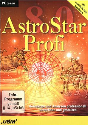 AstroStar Profi 8.0 - Die professionelle Astrologie-Software