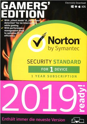 SYM Norton Security Standard Gamer Edition 1 Gerät (Code in a Box)
