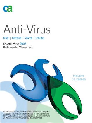 CA Anti-Virus 2007 3er Lizenz