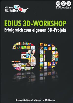 EDIUS 3D-Workshop - Erfolgreich zum eigenen 3D-Projekt (Inkl. zwei 3D-Brillen)