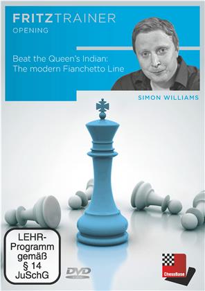 Beat the Queen's Indian - The modern Fianchetto Line von Simon Williams