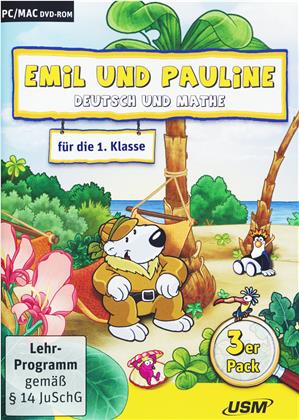 Emil und Pauline 3 in 1 Bundle - Deutsch und Mathe für die 1. Klasse (PC+Mac)