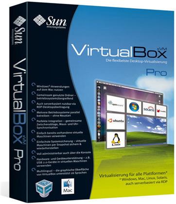 Sun xVM VirtualBox Pro