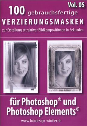 100 Verzierungsmasken für Photoshop Vol. 5