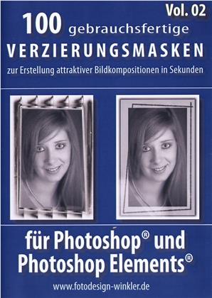 100 Verzierungsmasken für Photoshop Vol. 2