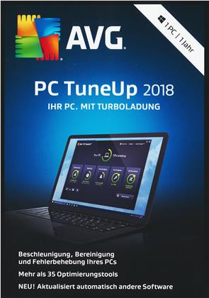 AVG PC TuneUp 2018 - 1 Gerät /1 Jahr (CIAB)