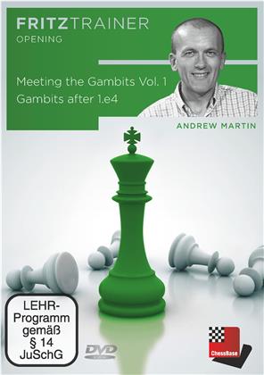 Meeting the Gambits Vol.1 - Gambits after 1.e4 von Andrew Martin