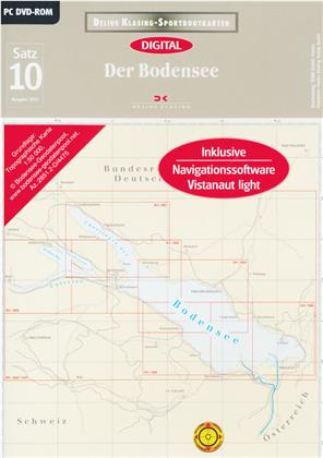 Sportbootkarten: Satz 10 - Bodensee (Ausgabe 2015)
