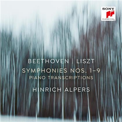 Hinrich Alpers, Ludwig van Beethoven (1770-1827) & Franz Liszt (1811-1886) - Sinfonien (transkr.f.Klavier) (6 CDs)
