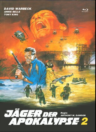 Jäger der Apokalypse 2 (1982) (Cover A, Eurocult Collection, Limited Edition, Mediabook, Uncut, Blu-ray + DVD)