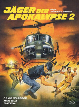 Jäger der Apokalypse 2 (1982) (Eurocult Collection, Cover B, Limited Edition, Mediabook, Uncut, Blu-ray + DVD)