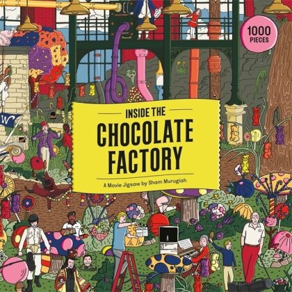 Inside the Chocolate Factory - 1000 Piece Jigsaw Puzzle