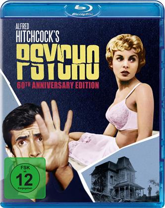 Psycho (1960) (Édition 60ème Anniversaire, n/b, Version Cinéma, Uncut)