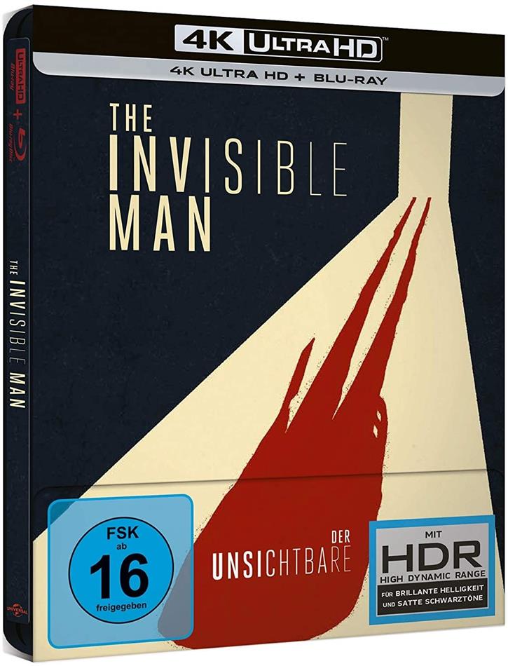 Der Unsichtbare (2020) (Limited Edition, Steelbook, 4K Ultra HD + Blu-ray)