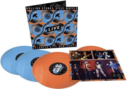 The Rolling Stones - Steel Wheels Live (Atlantic City 1989) (Japan Edition, Limited Edition, Colored, 4 LPs)