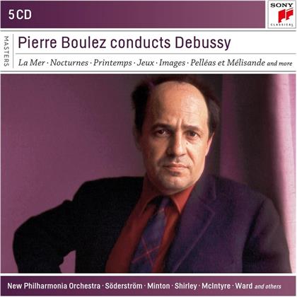 Claude Debussy (1862-1918) & Pierre Boulez (*1925) - Pierre Boulez Conducts Debussy (5 CDs)