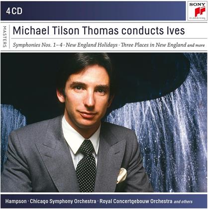 Michael Tilson Thomas & Charles Ives (1874-1954) - Michael Tilson Thomas Conducts Ives (4 CDs)