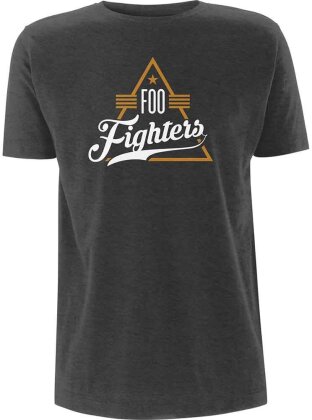 Foo Fighters Unisex T-Shirt - Triangle (Heather Grey)