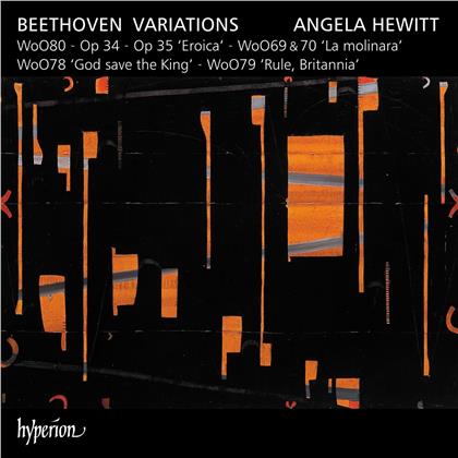 Angela Hewitt & Ludwig van Beethoven (1770-1827) - Beethoven Variations (2020 Reissue)
