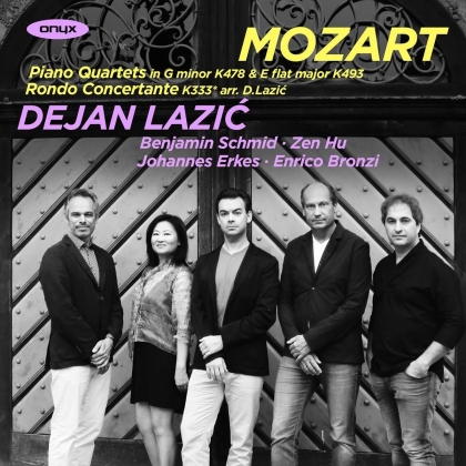 Dejan Lazić (*1977) & Wolfgang Amadeus Mozart (1756-1791) - Mozart Piano Quartets / Rondo Concertante