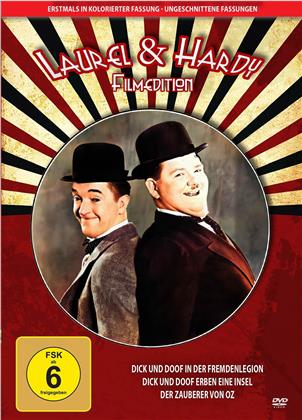 Laurel & Hardy - Filmedition 1 (Version colorisée, 3 DVD)
