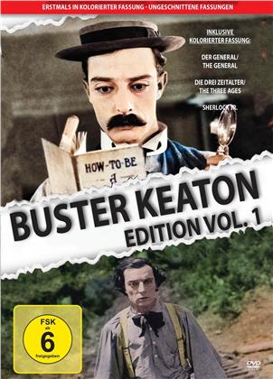 Buster Keaton Edition - Vol. 1 - Kolorierte Fassung (Uncut, 3 DVD)